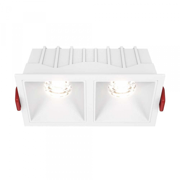 Встраиваемый светильник Maytoni Alfa LED DL043-02-10W4K-SQ-W Встраиваемый светильник Maytoni Alfa LED DL043-02-10W4K-SQ-W