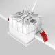 Встраиваемый светильник Maytoni Alfa LED DL043-01-15W4K-D-SQ-WB