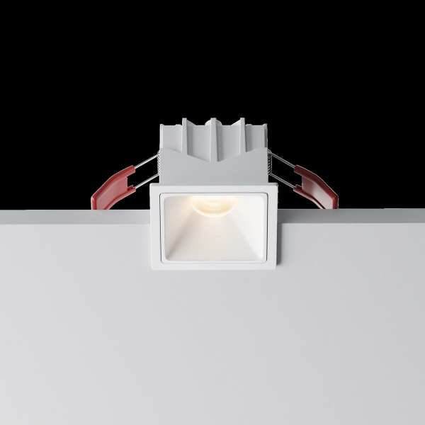 Встраиваемый светильник Maytoni Technical Alfa LED DL043-01-10W3K-SQ-W-1 Встраиваемый светильник Maytoni Technical Alfa LED DL043-01-10W3K-SQ-W-1