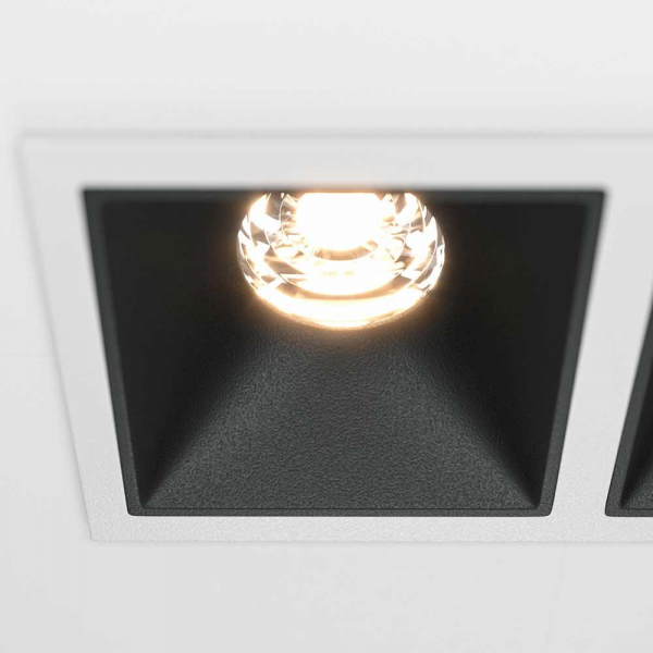 Встраиваемый светильник Maytoni Alfa LED DL043-02-10W3K-D-SQ-WB Встраиваемый светильник Maytoni Alfa LED DL043-02-10W3K-D-SQ-WB