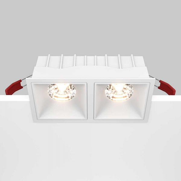Встраиваемый светильник Maytoni Alfa LED DL043-02-15W3K-D-SQ-W Встраиваемый светильник Maytoni Alfa LED DL043-02-15W3K-D-SQ-W