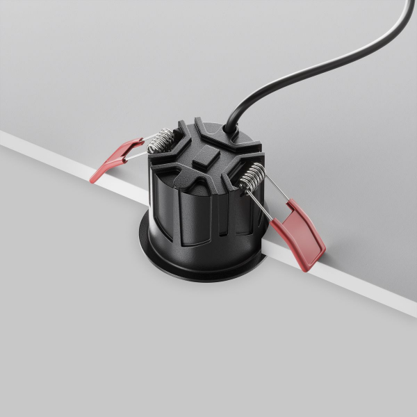 Встраиваемый светильник Maytoni Technical Alfa LED DL043-01-10W3K-RD-B-1 Встраиваемый светильник Maytoni Technical Alfa LED DL043-01-10W3K-RD-B-1