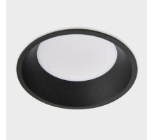 Встраиваемый светодиодный светильник Italline IT06-6012 black 3000K
