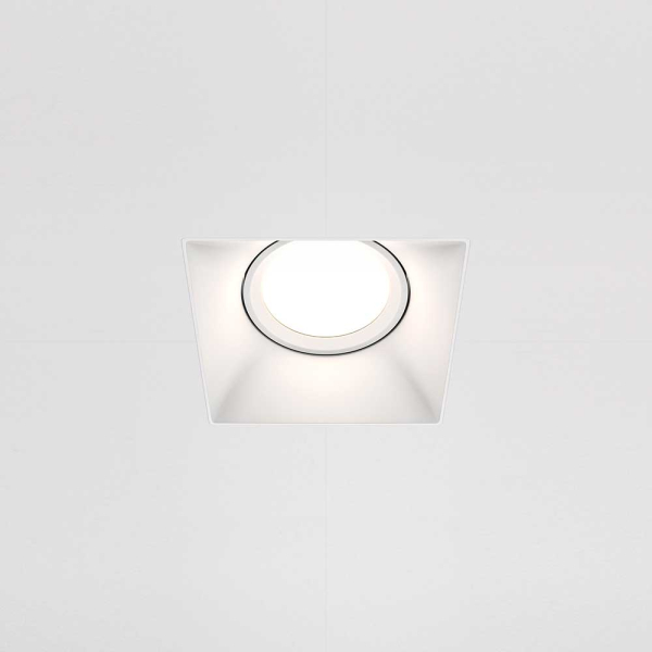Встраиваемый светильник Maytoni Technical Dot DL042-01-SQ-W