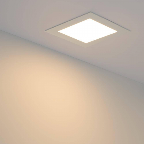Встраиваемый светодиодный светильник Arlight DL-120x120M-9W Warm White 020127 Встраиваемый светодиодный светильник Arlight DL-120x120M-9W Warm White 020127