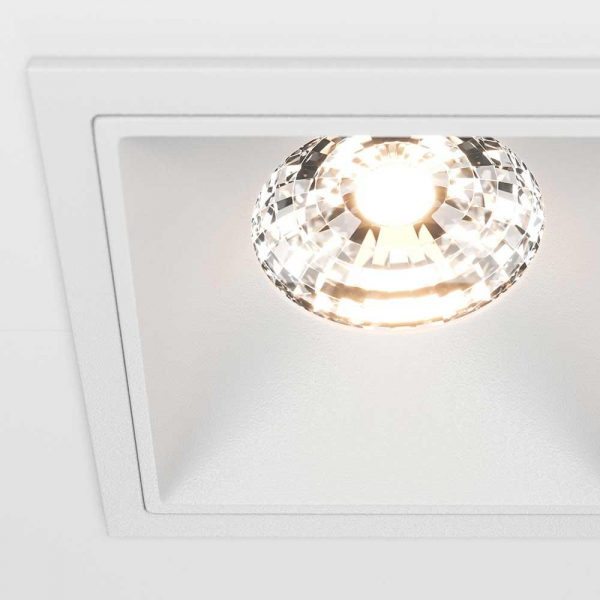 Встраиваемый светильник Maytoni Alfa LED DL043-01-15W3K-D-SQ-W Встраиваемый светильник Maytoni Alfa LED DL043-01-15W3K-D-SQ-W