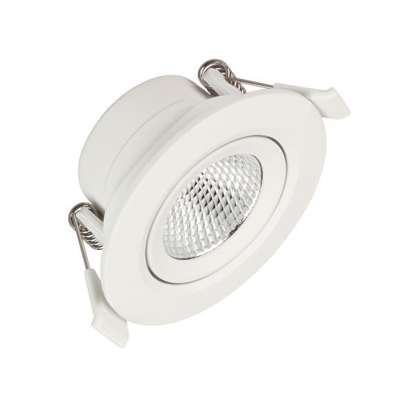 Встраиваемый светодиодный светильник Arlight LTD-Polar-Turn-R80-5W Warm3000 032857 Встраиваемый светодиодный светильник Arlight LTD-Polar-Turn-R80-5W Warm3000 032857