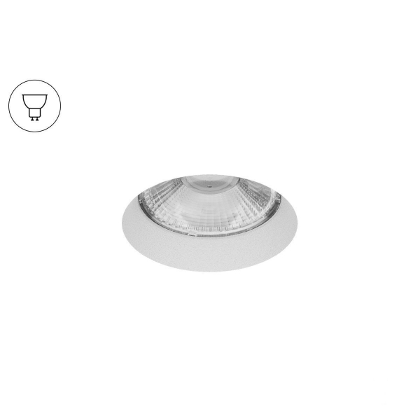 Встраиваемый светильник 6063 POINT HIDE (RAL9003 — GU10) 0830502 Встраиваемый светильник 6063 POINT HIDE (RAL9003 — GU10) 0830502