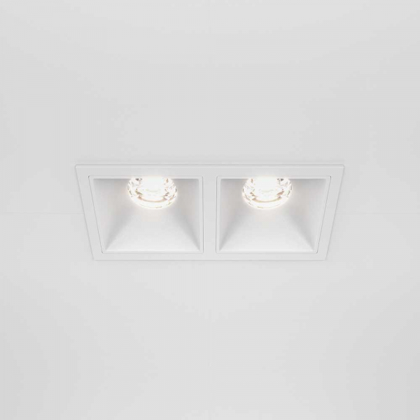 Встраиваемый светильник Maytoni Alfa LED DL043-02-10W4K-SQ-W Встраиваемый светильник Maytoni Alfa LED DL043-02-10W4K-SQ-W
