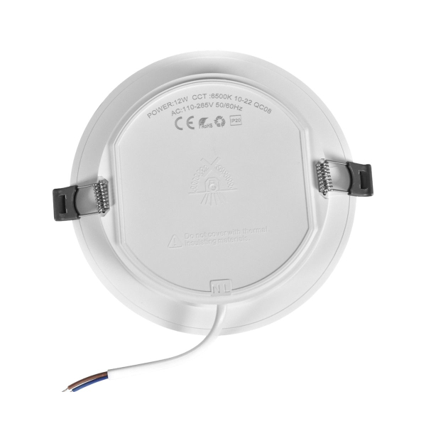 Встраиваемый светодиодный светильник Volpe ULM-Q237 12W/6500K WHITE UL-00013162