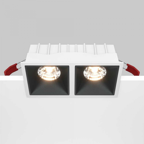 Встраиваемый светодиодный светильник Maytoni Technical Alfa LED Dim Triac DL043-02-15W3K-D-SQ-WB Встраиваемый светодиодный светильник Maytoni Technical Alfa LED Dim Triac DL043-02-15W3K-D-SQ-WB
