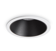 Встраиваемый светодиодный светильник Ideal Lux Game Round Wh Bk 192277
