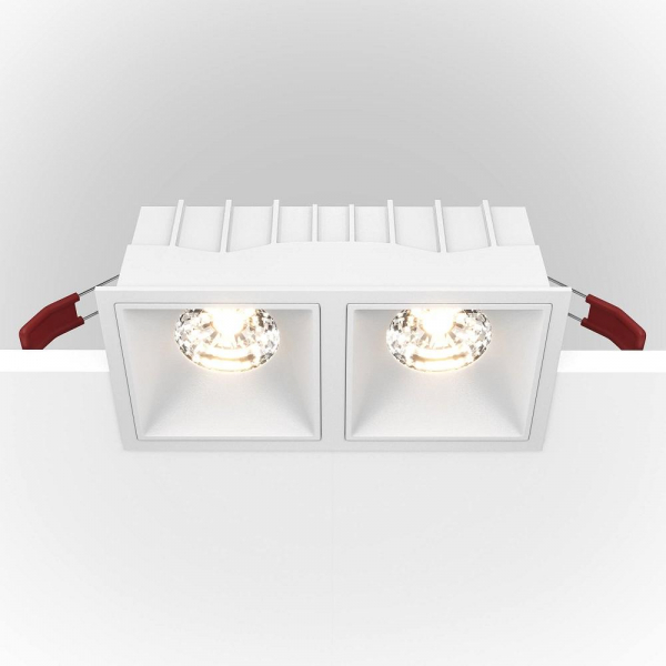Встраиваемый светильник Maytoni Alfa LED DL043-02-15W3K-SQ-W