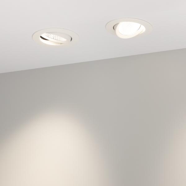 Встраиваемый светодиодный светильник Arlight LTD-Polar-Turn-R80-5W Day4000 032309 Встраиваемый светодиодный светильник Arlight LTD-Polar-Turn-R80-5W Day4000 032309