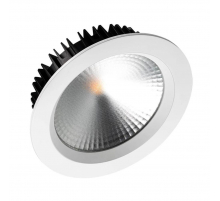 Встраиваемый светодиодный светильник Arlight LTD-187WH-Frost-21W Warm White 110deg 021069