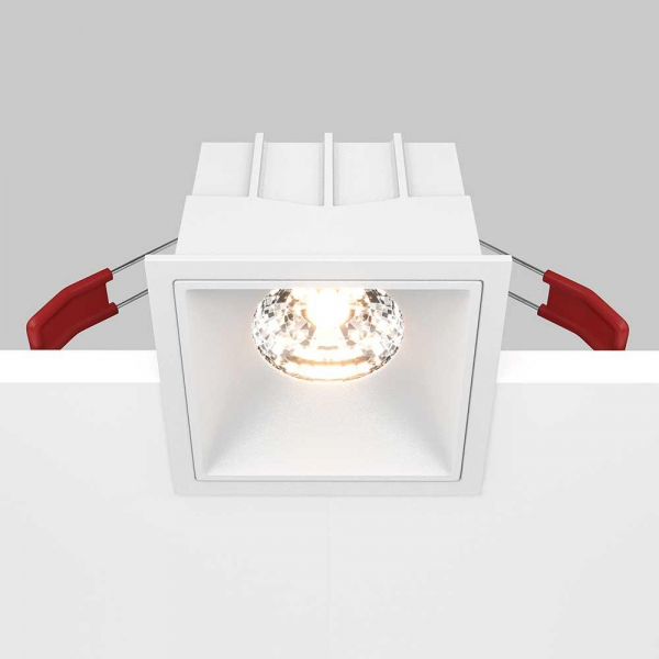 Встраиваемый светильник Maytoni Alfa LED DL043-01-15W3K-D-SQ-W Встраиваемый светильник Maytoni Alfa LED DL043-01-15W3K-D-SQ-W