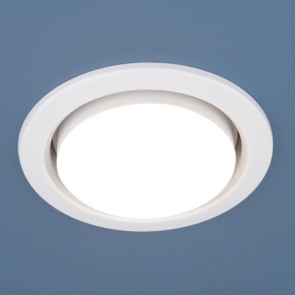 Встраиваемый светильник Elektrostandard 1035 GX53 WH (в комплекте 10 шт.) a043127 Встраиваемый светильник Elektrostandard 1035 GX53 WH (в комплекте 10 шт.) a043127