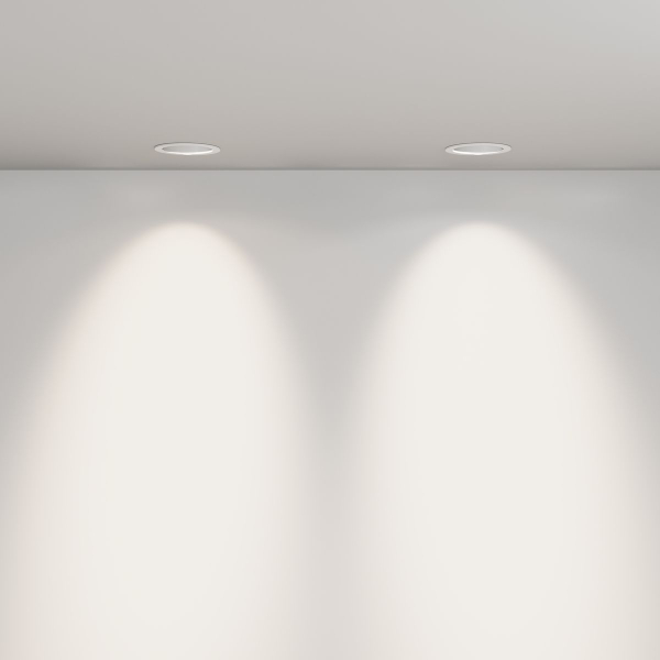 Встраиваемый светодиодный светильник Maytoni Technical Downlight Lens DL105-12W4K-W