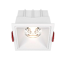 Встраиваемый светильник Maytoni Alfa LED DL043-01-15W3K-SQ-W