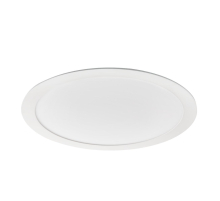 Потолочный светодиодный светильник Kanlux ROUNDA V2LED24W-WW-W 33524