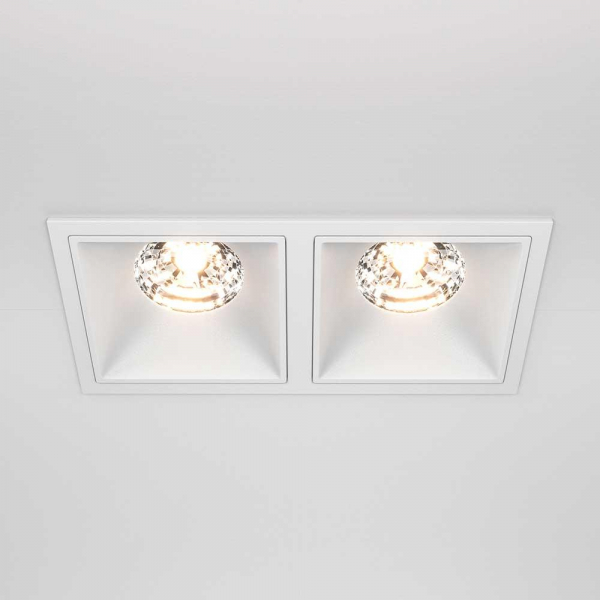 Встраиваемый светильник Maytoni Alfa LED DL043-02-15W3K-D-SQ-W Встраиваемый светильник Maytoni Alfa LED DL043-02-15W3K-D-SQ-W