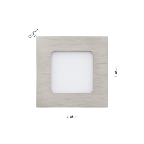 Встраиваемый светодиодный светильник Eglo Fueva 1 95466