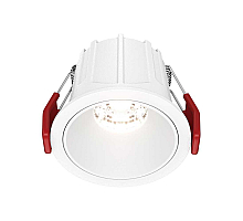 Встраиваемый светильник Maytoni Alfa LED DL043-01-10W4K-RD-W