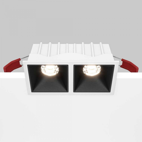 Встраиваемый светильник Maytoni Alfa LED DL043-02-10W4K-SQ-WB Встраиваемый светильник Maytoni Alfa LED DL043-02-10W4K-SQ-WB