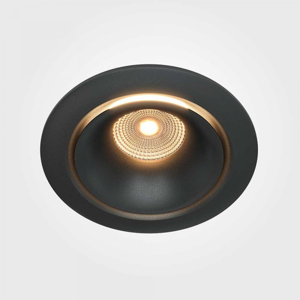 Встраиваемый светодиодный светильник Maytoni Zoom DL031-2-L12B Встраиваемый светодиодный светильник Maytoni Zoom DL031-2-L12B