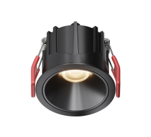 Встраиваемый светильник Maytoni Technical Alfa LED DL043-01-10W3K-RD-B-1