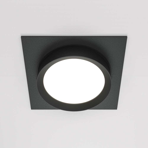 Встраиваемый светильник Maytoni Hoop DL086-GX53-SQ-B