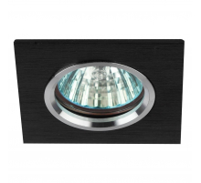 Встраиваемый светильник ЭРА Алюминиевый KL57 SL/BK Б0017255