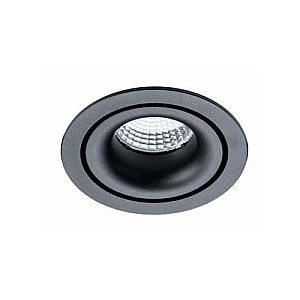 Встраиваемый светодиодный диммируемый светильник Italline IT02-008 Dim black