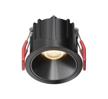 Встраиваемый светильник Maytoni Technical Alfa LED DL043-01-10W3K-RD-B-1