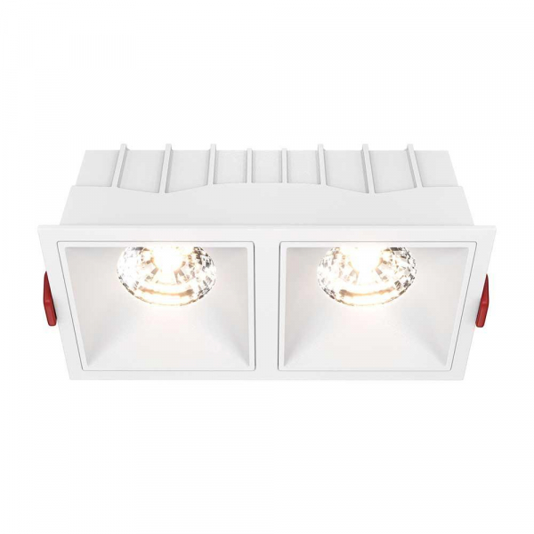 Встраиваемый светильник Maytoni Alfa LED DL043-02-15W3K-D-SQ-W Встраиваемый светильник Maytoni Alfa LED DL043-02-15W3K-D-SQ-W