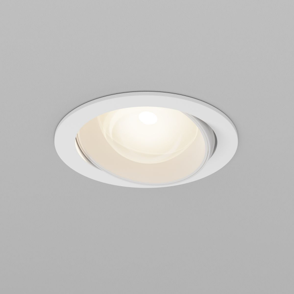Встраиваемый светодиодный светильник Maytoni Technical Downlight Lens DL105-12W3K-W Встраиваемый светодиодный светильник Maytoni Technical Downlight Lens DL105-12W3K-W