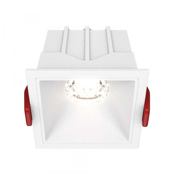 Встраиваемый светодиодный светильник Maytoni Technical Alfa LED DL043-01-10W4K-SQ-W Встраиваемый светодиодный светильник Maytoni Technical Alfa LED DL043-01-10W4K-SQ-W