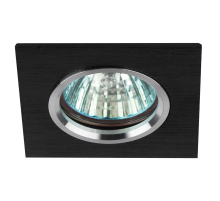 Встраиваемый светильник ЭРА Алюминиевый KL57 SL/BK Б0017255