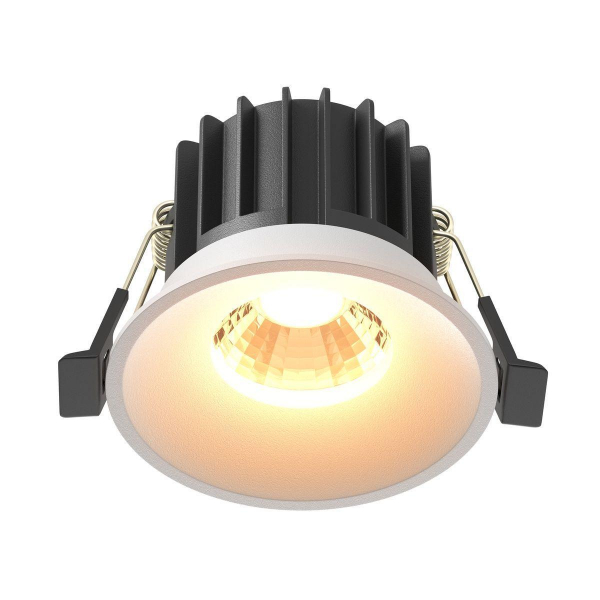 Встраиваемый светодиодный светильник Maytoni Technical Round DL058-12W2.7K-W Встраиваемый светодиодный светильник Maytoni Technical Round DL058-12W2.7K-W