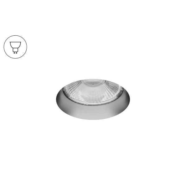 Встраиваемый светильник 6063 POINT HIDE (Silver — GU10) 0830503 Встраиваемый светильник 6063 POINT HIDE (Silver — GU10) 0830503