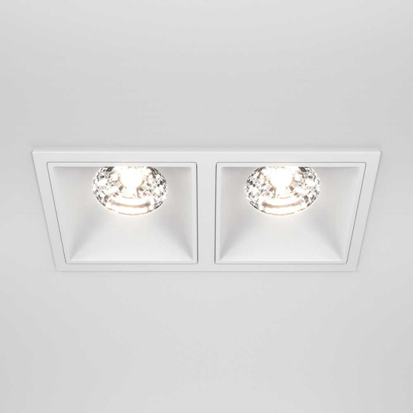 Встраиваемый светильник Maytoni Alfa LED DL043-02-15W4K-D-SQ-W