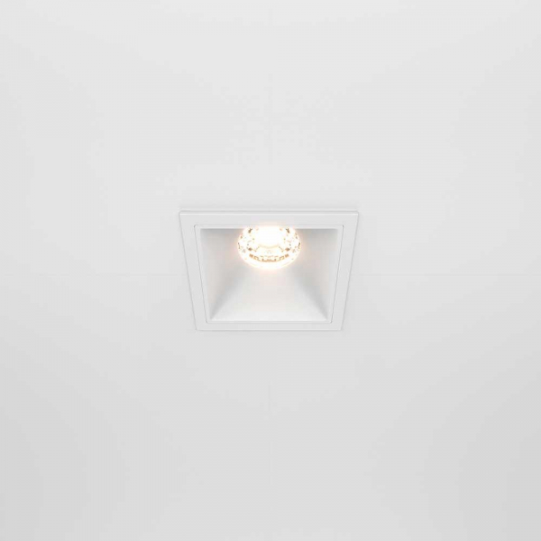 Встраиваемый светильник Maytoni Alfa LED DL043-01-10W3K-SQ-W Встраиваемый светильник Maytoni Alfa LED DL043-01-10W3K-SQ-W