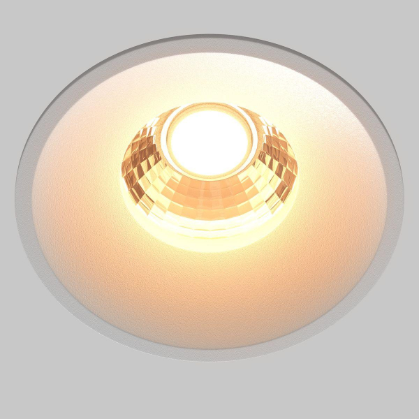 Встраиваемый светодиодный светильник Maytoni Technical Round DL058-12W2.7K-W Встраиваемый светодиодный светильник Maytoni Technical Round DL058-12W2.7K-W