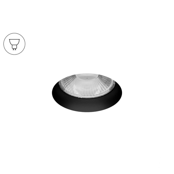 Встраиваемый светильник 6063 POINT HIDE (RAL9005 — GU10) 0830501 Встраиваемый светильник 6063 POINT HIDE (RAL9005 — GU10) 0830501