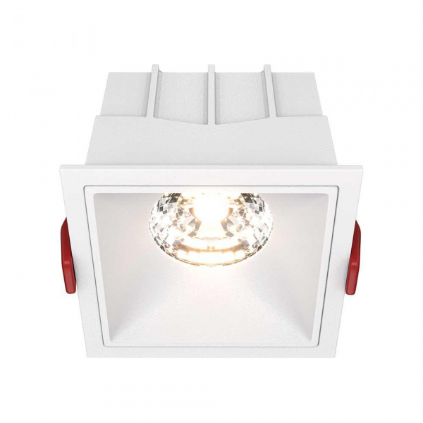 Встраиваемый светильник Maytoni Alfa LED DL043-01-15W3K-D-SQ-W Встраиваемый светильник Maytoni Alfa LED DL043-01-15W3K-D-SQ-W