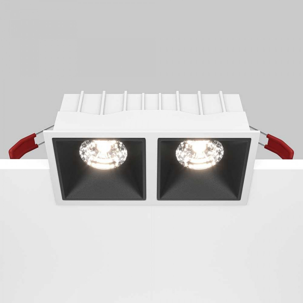 Встраиваемый светильник Maytoni Alfa LED DL043-02-15W4K-D-SQ-WB Встраиваемый светильник Maytoni Alfa LED DL043-02-15W4K-D-SQ-WB