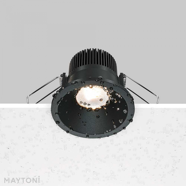 Встраиваемый светодиодный светильник Maytoni Technical Zoom Dim Triac DL034-01-06W3K-D-B Встраиваемый светодиодный светильник Maytoni Technical Zoom Dim Triac DL034-01-06W3K-D-B