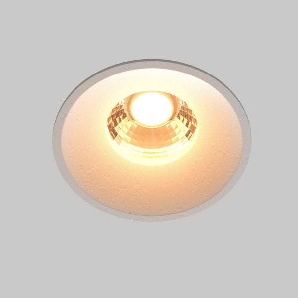 Встраиваемый светодиодный светильник Maytoni Technical Round DL058-12W2.7K-W Встраиваемый светодиодный светильник Maytoni Technical Round DL058-12W2.7K-W
