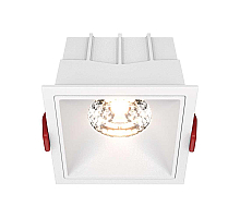 Встраиваемый светильник Maytoni Alfa LED DL043-01-15W3K-D-SQ-W