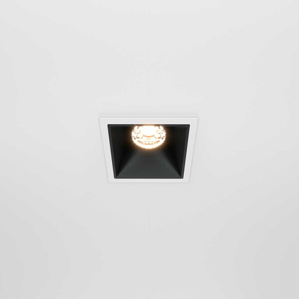 Встраиваемый светильник Maytoni Alfa LED DL043-01-10W3K-SQ-WB